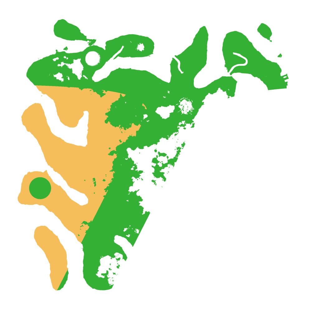 Biome Rust Map: Procedural Map, Size: 3850, Seed: 212654587