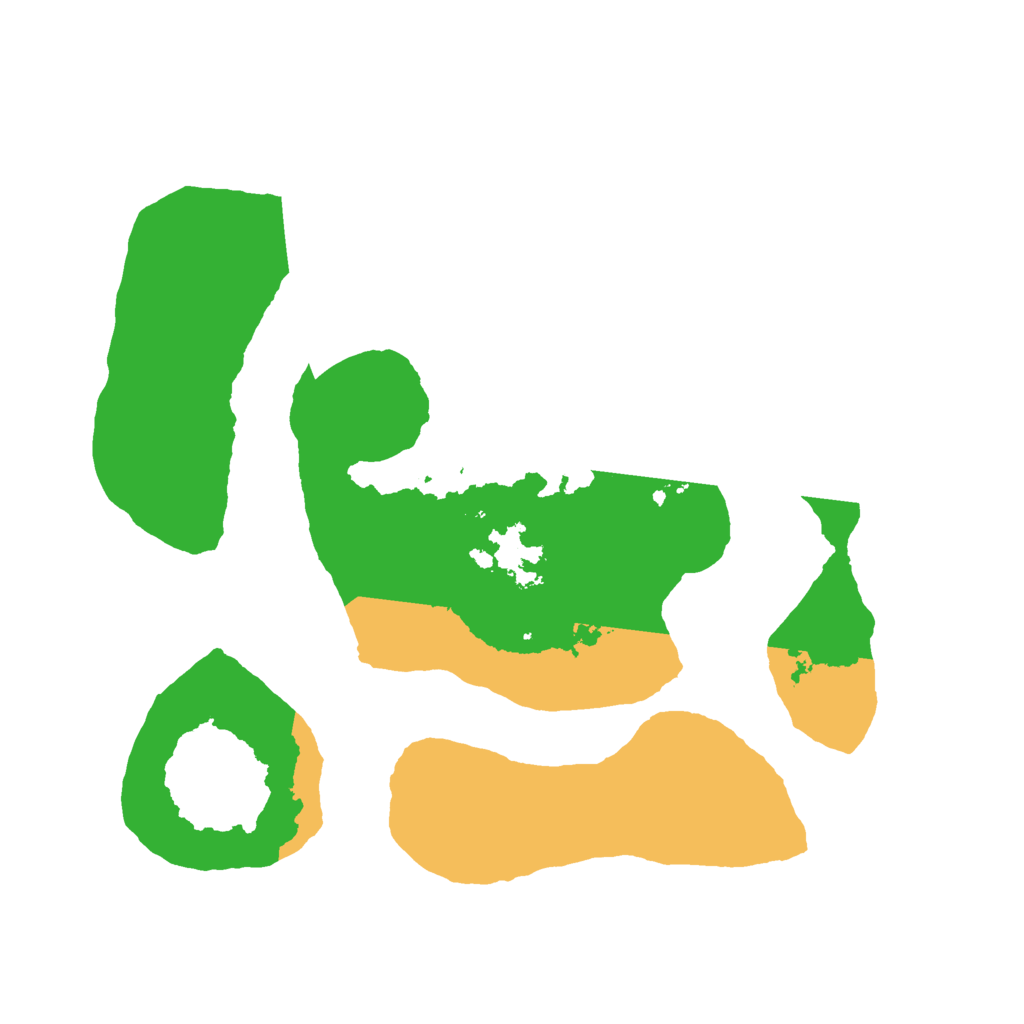 Biome Rust Map: Barren, Size: 2500, Seed: 3215279