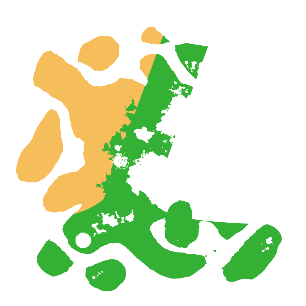 Biome Rust Map: Barren, Size: 3500, Seed: 3353726