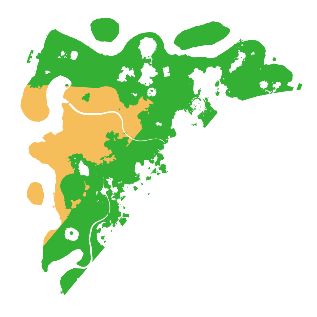 Biome Rust Map: Procedural Map, Size: 3500, Seed: 2600047