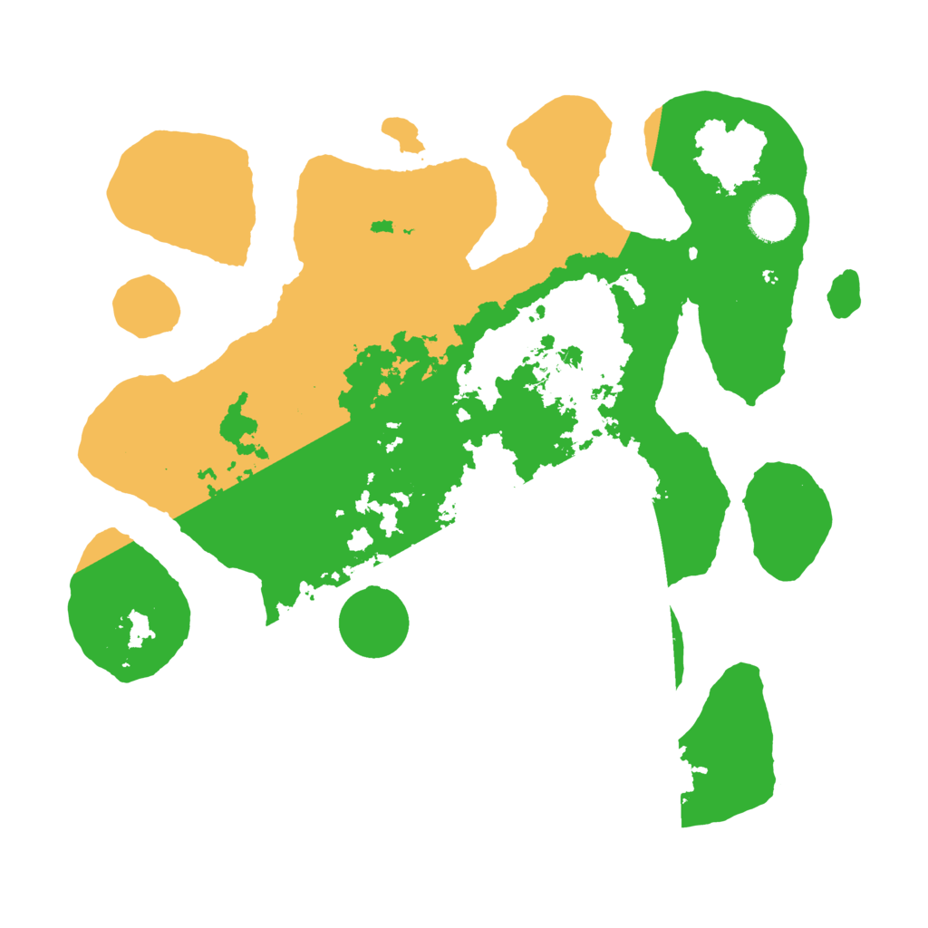 Biome Rust Map: Barren, Size: 3500, Seed: 2844520