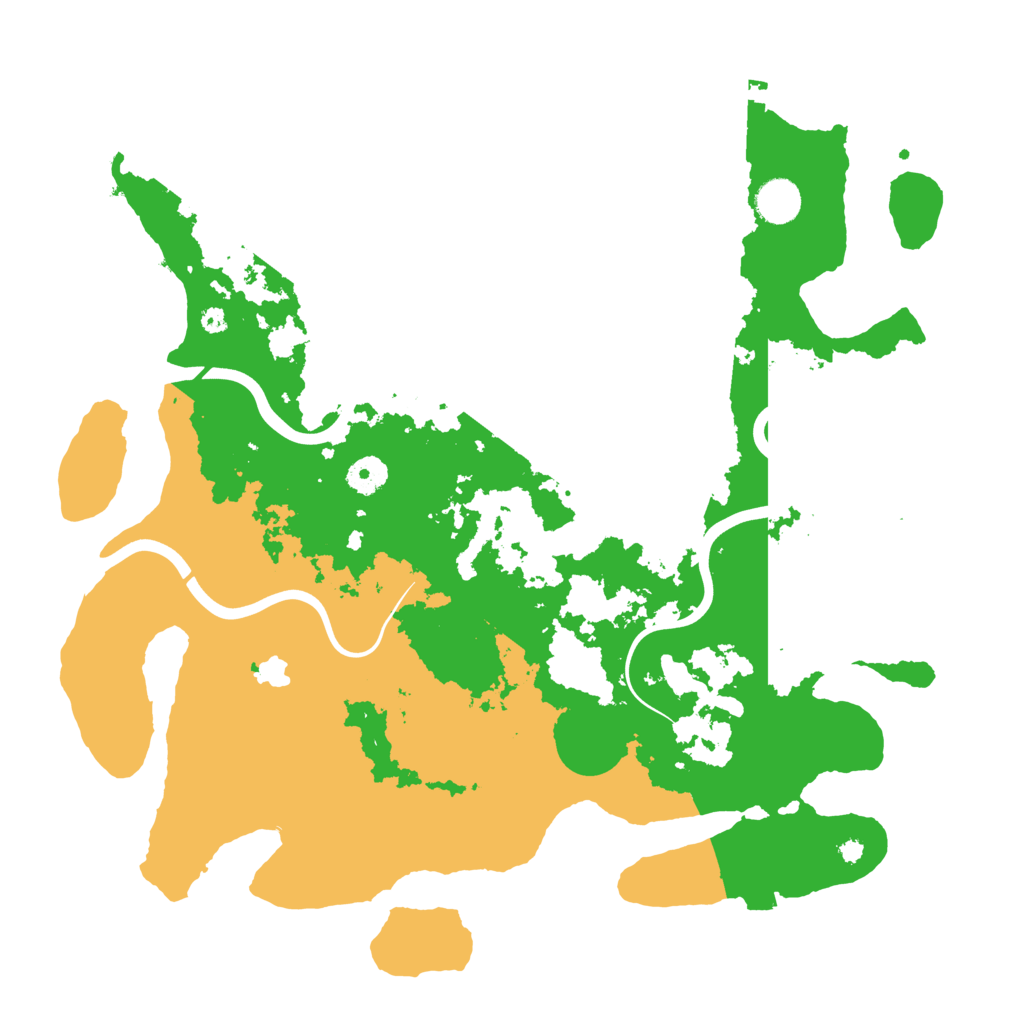 Biome Rust Map: Procedural Map, Size: 4000, Seed: 3025740