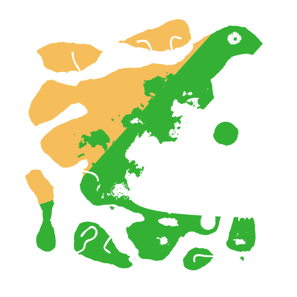 Biome Rust Map: Procedural Map, Size: 3500, Seed: 1750898