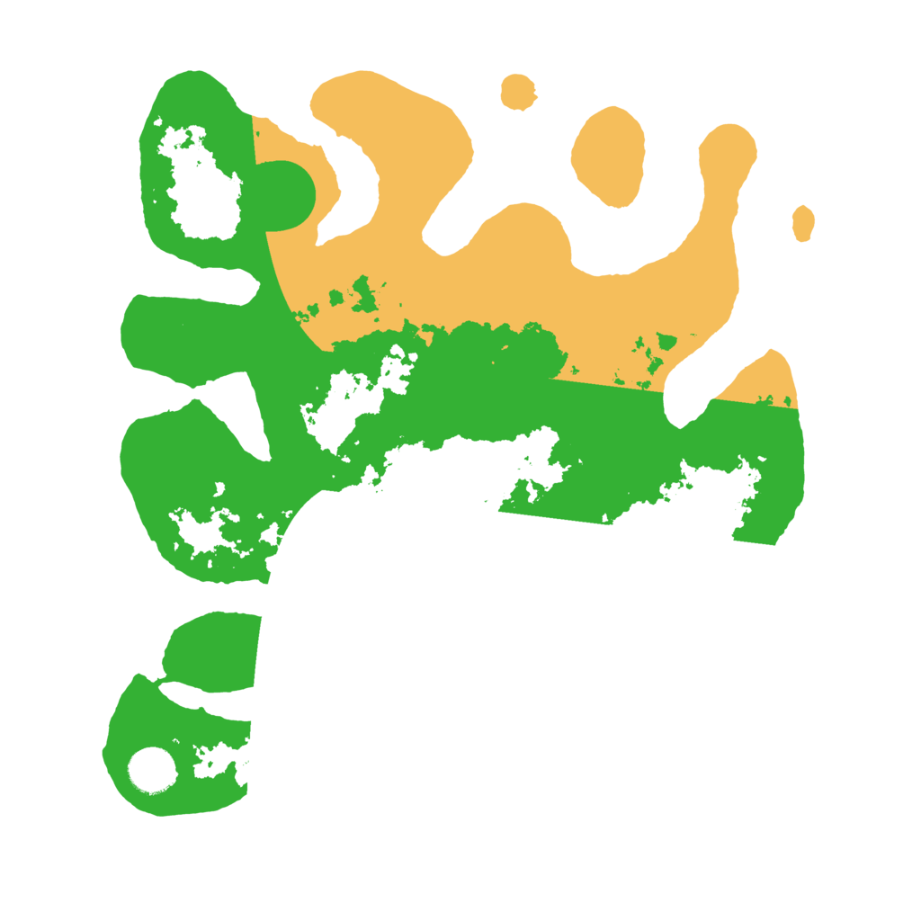 Biome Rust Map: Barren, Size: 3500, Seed: 4903679