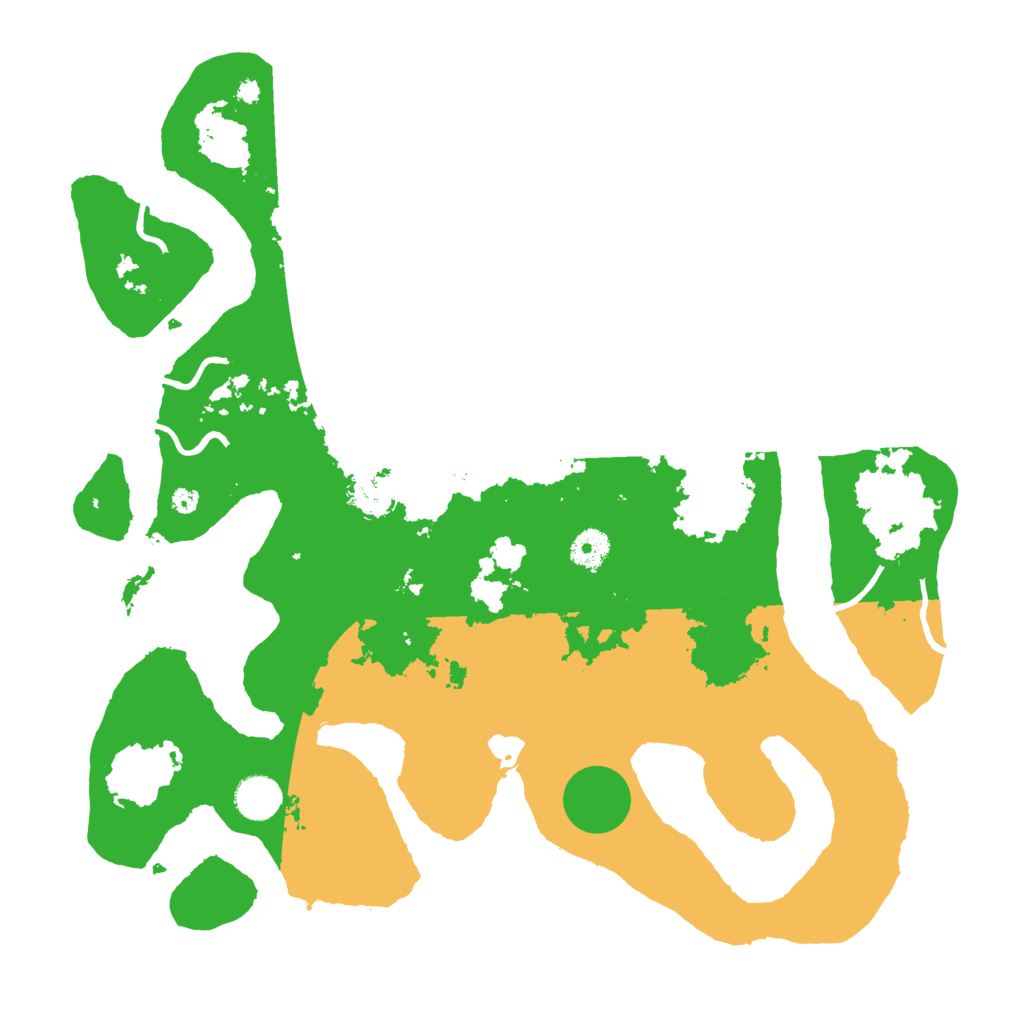 Biome Rust Map: Procedural Map, Size: 4000, Seed: 761996