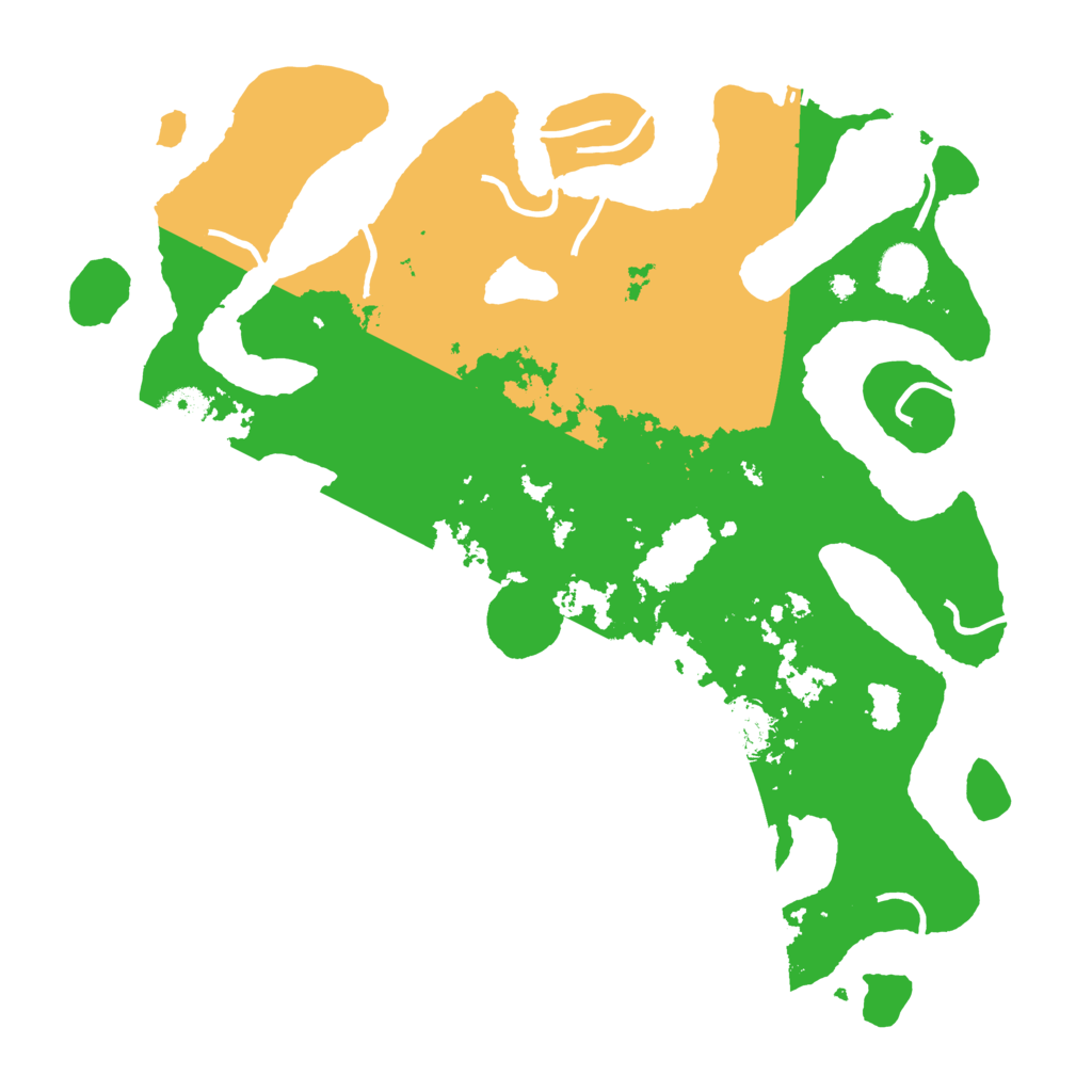 Biome Rust Map: Procedural Map, Size: 4000, Seed: 641125