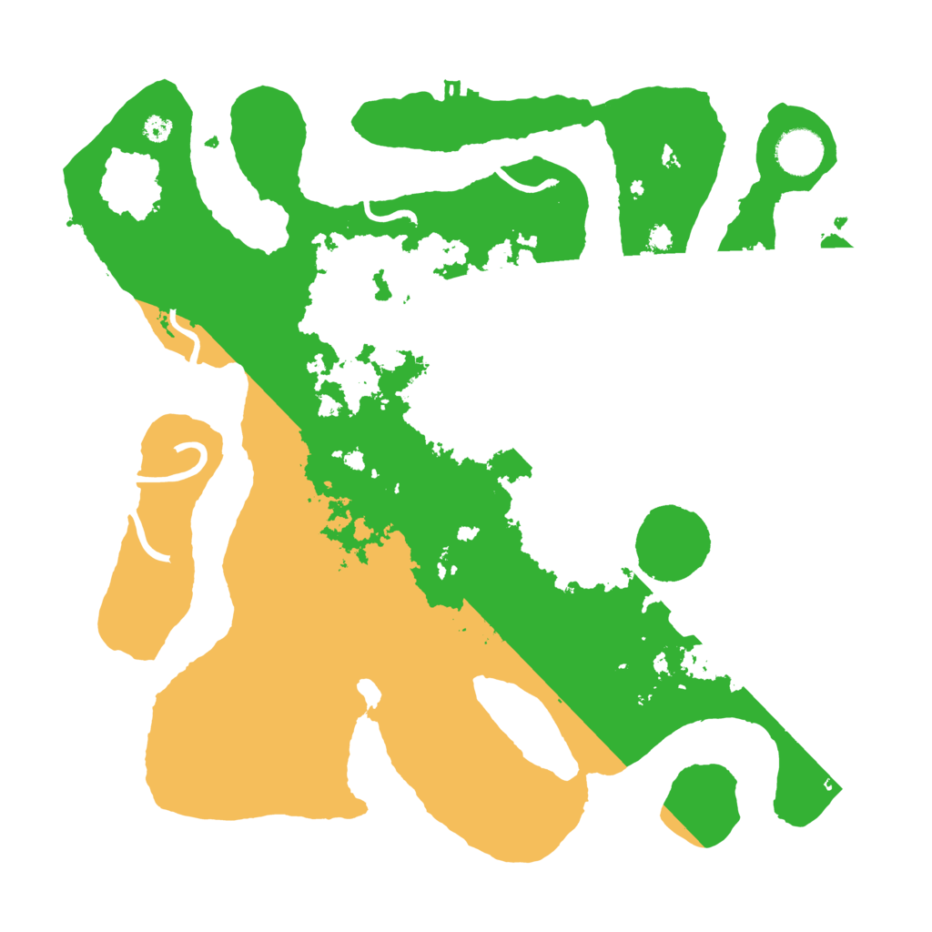 Biome Rust Map: Procedural Map, Size: 3500, Seed: 335044