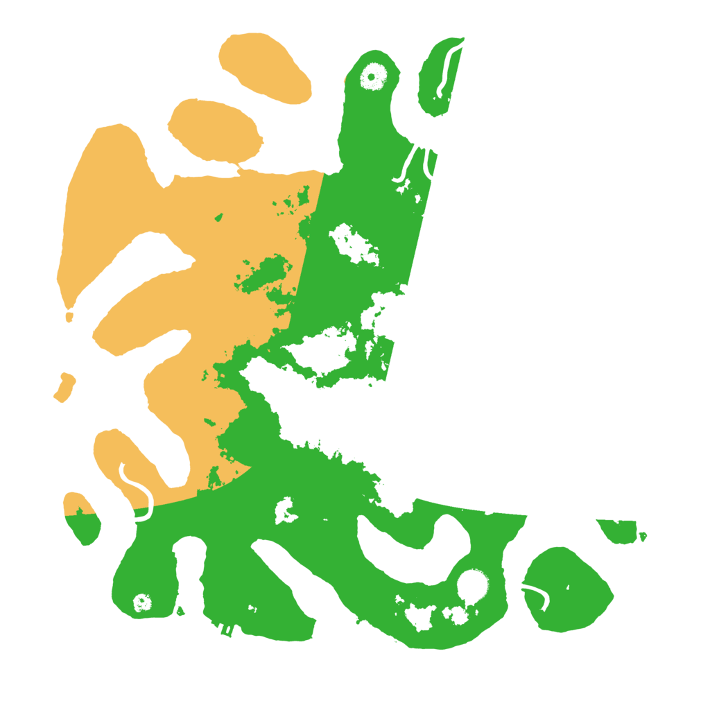 Biome Rust Map: Procedural Map, Size: 4000, Seed: 2291446