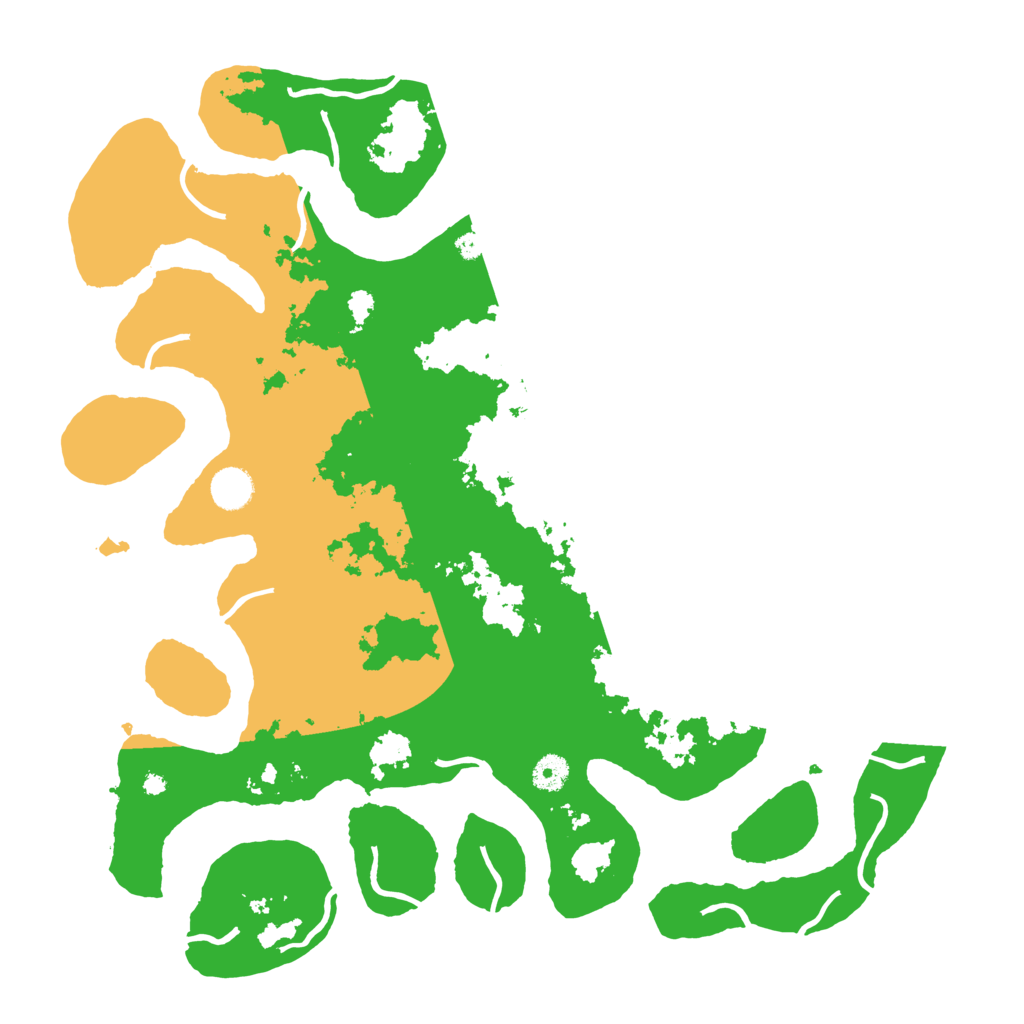 Biome Rust Map: Procedural Map, Size: 4250, Seed: 799050