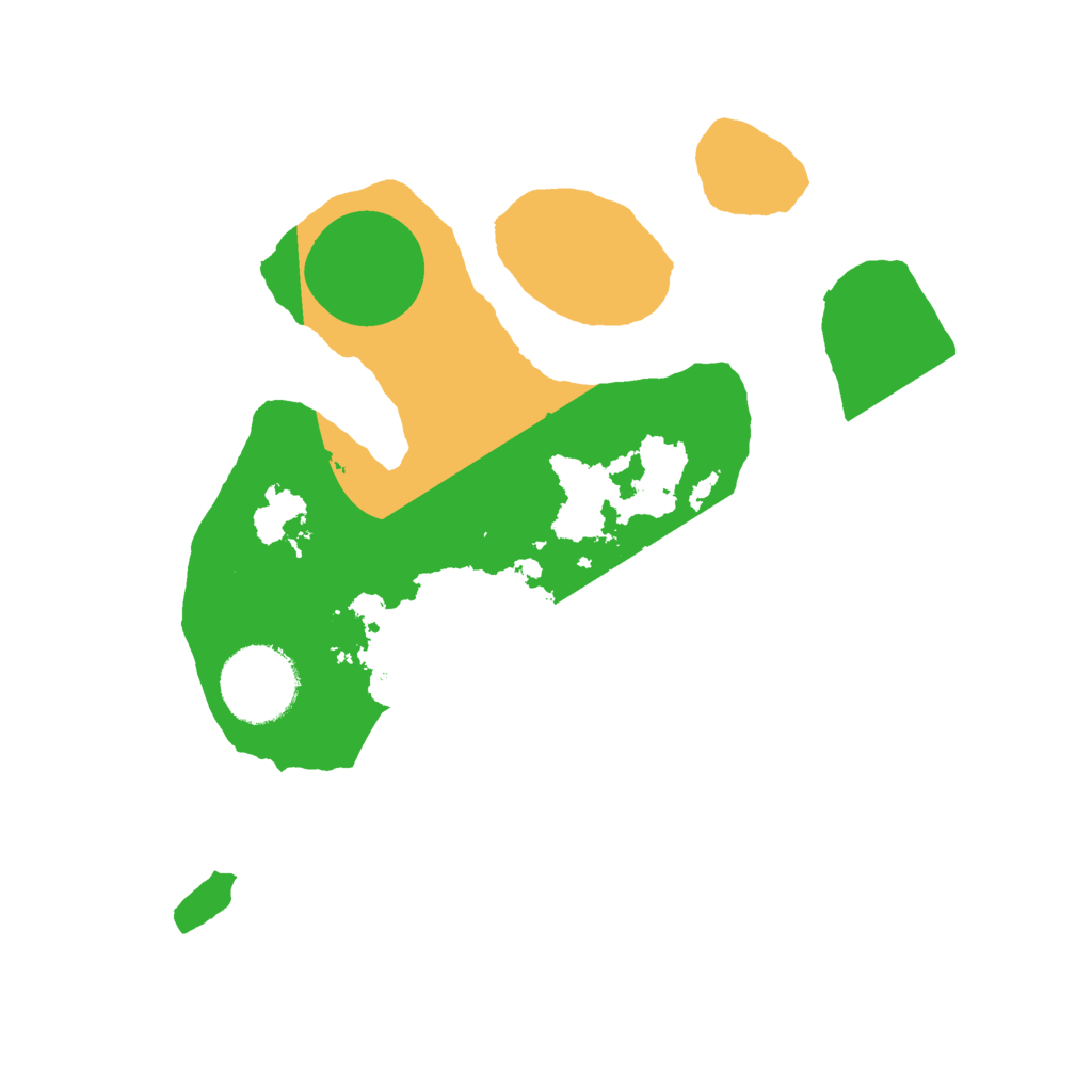 Biome Rust Map: Barren, Size: 2500, Seed: 5562608