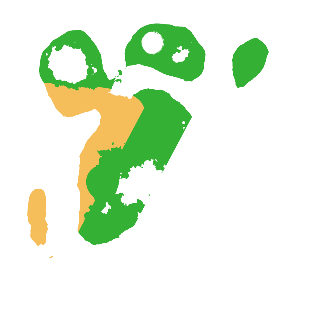 Biome Rust Map: Barren, Size: 2500, Seed: 1584992