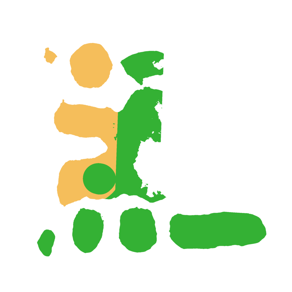 Biome Rust Map: Barren, Size: 2500, Seed: 4941441