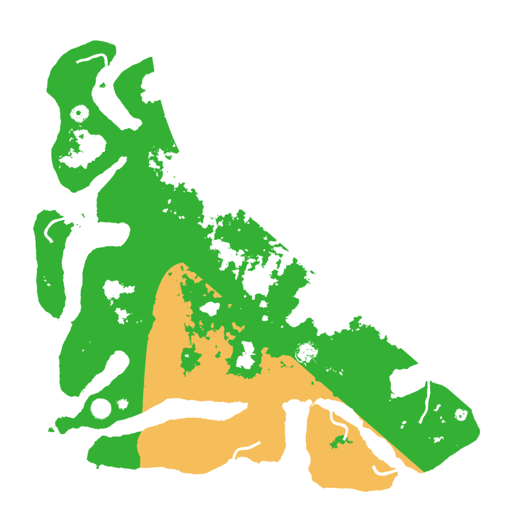 Biome Rust Map: Procedural Map, Size: 4500, Seed: 70086953