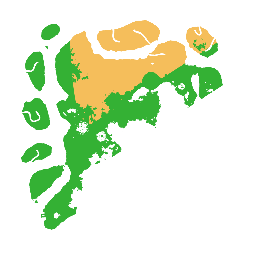 Biome Rust Map: Procedural Map, Size: 4000, Seed: 1468405