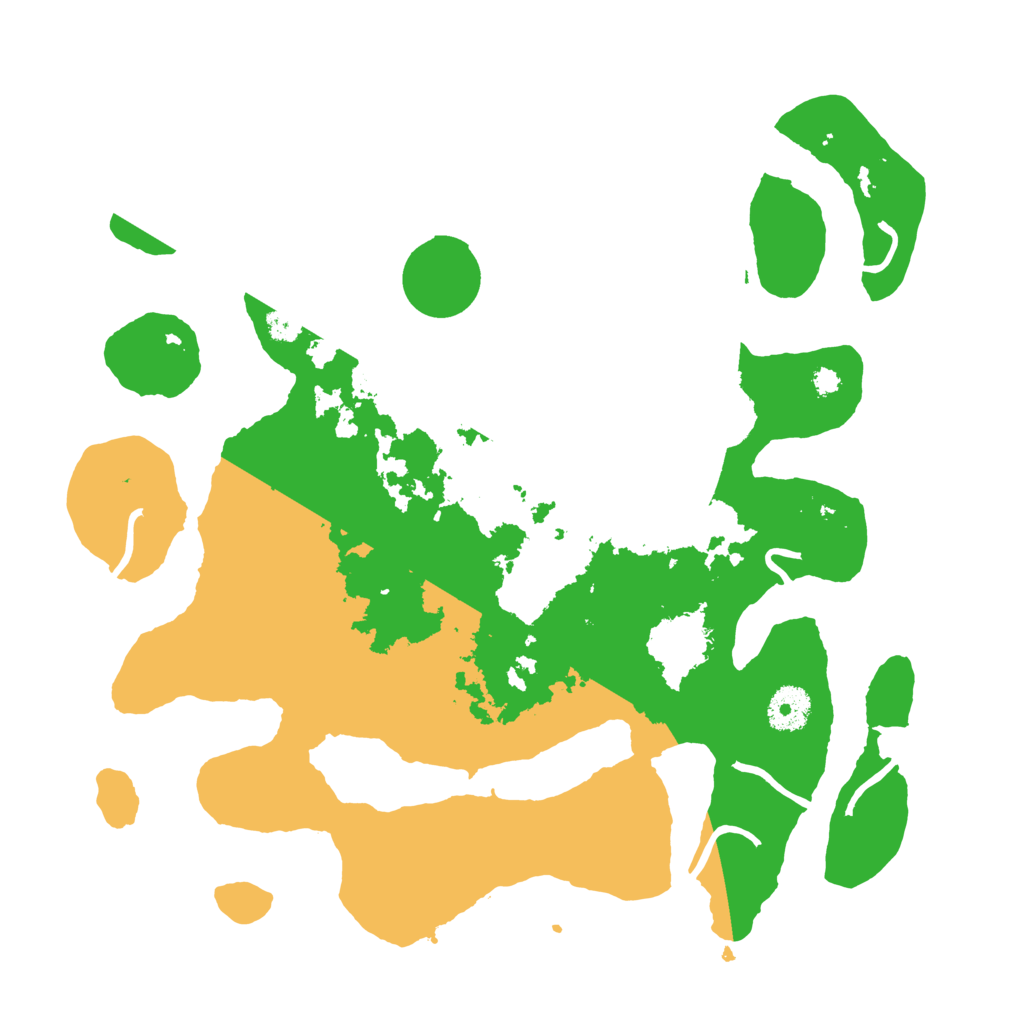 Biome Rust Map: Procedural Map, Size: 3500, Seed: 4712460