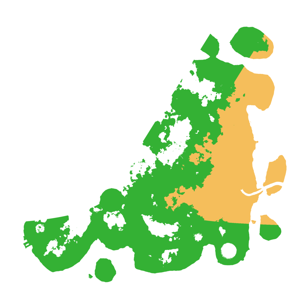 Biome Rust Map: Procedural Map, Size: 3500, Seed: 5899085