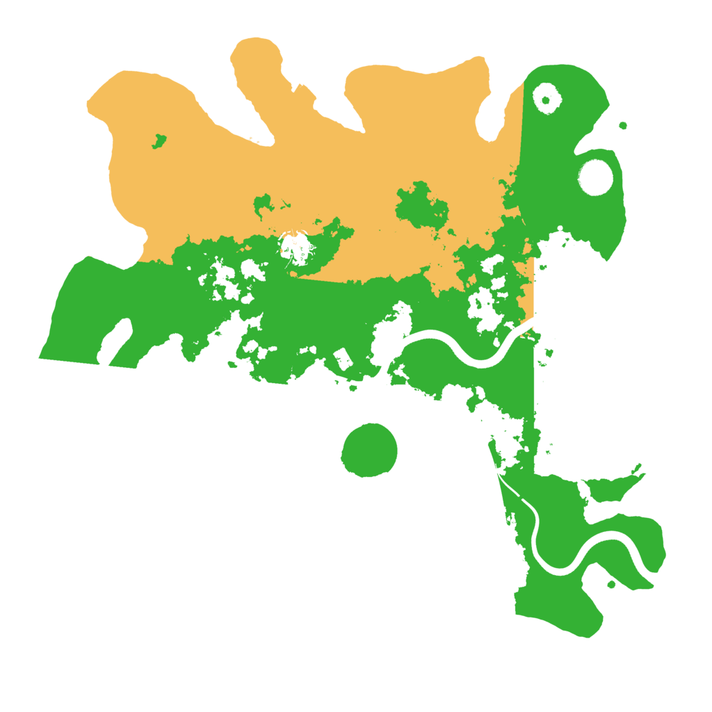 Biome Rust Map: Procedural Map, Size: 3700, Seed: 1183769693