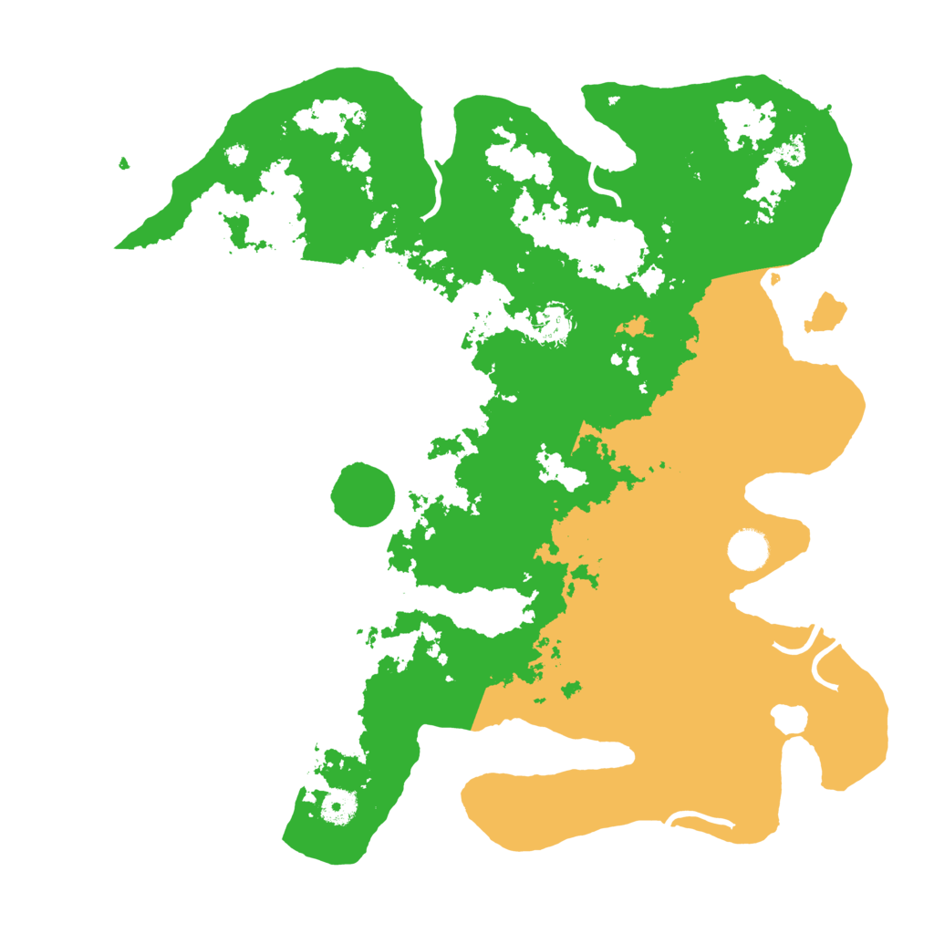 Biome Rust Map: Procedural Map, Size: 4000, Seed: 1821775403