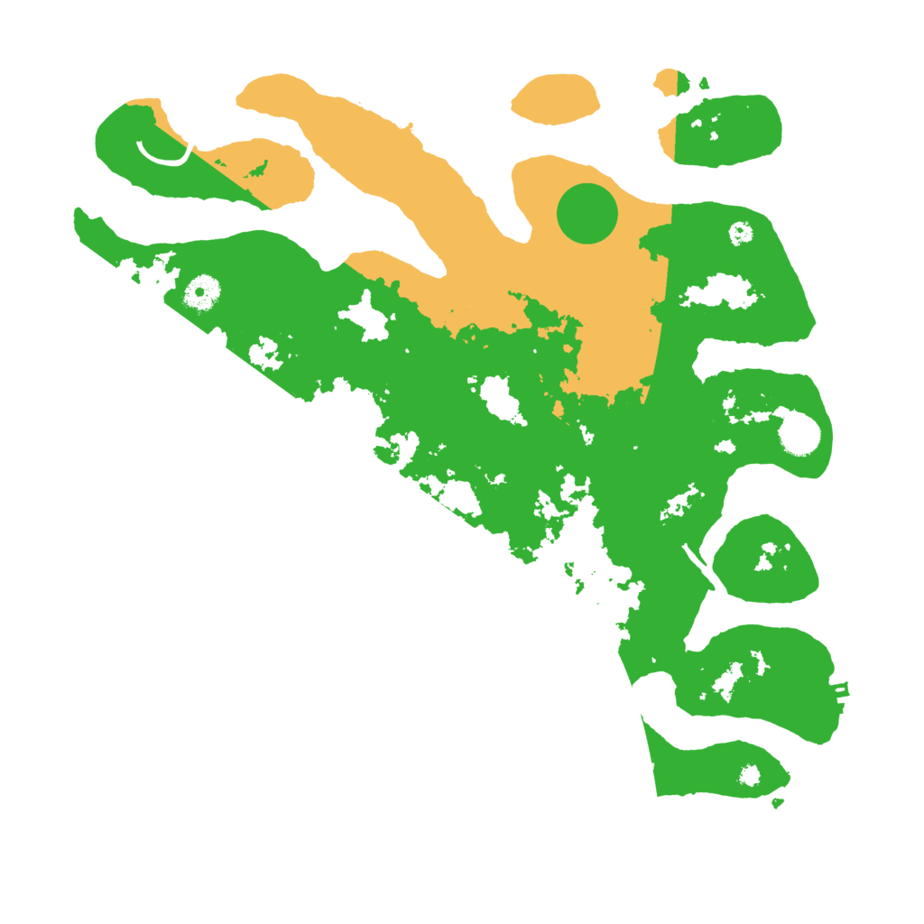 Biome Rust Map: Procedural Map, Size: 4000, Seed: 4495422