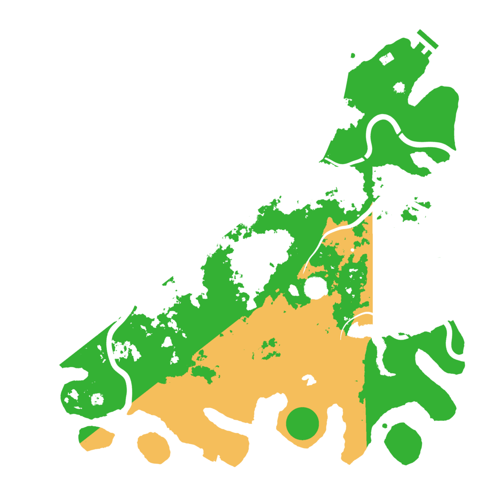 Biome Rust Map: Procedural Map, Size: 4000, Seed: 3668484