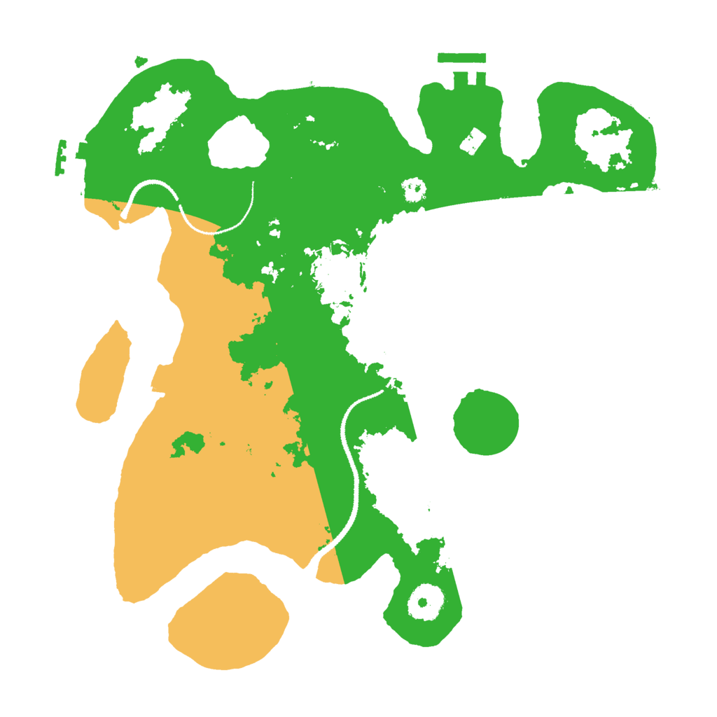 Biome Rust Map: Procedural Map, Size: 3000, Seed: 2437367