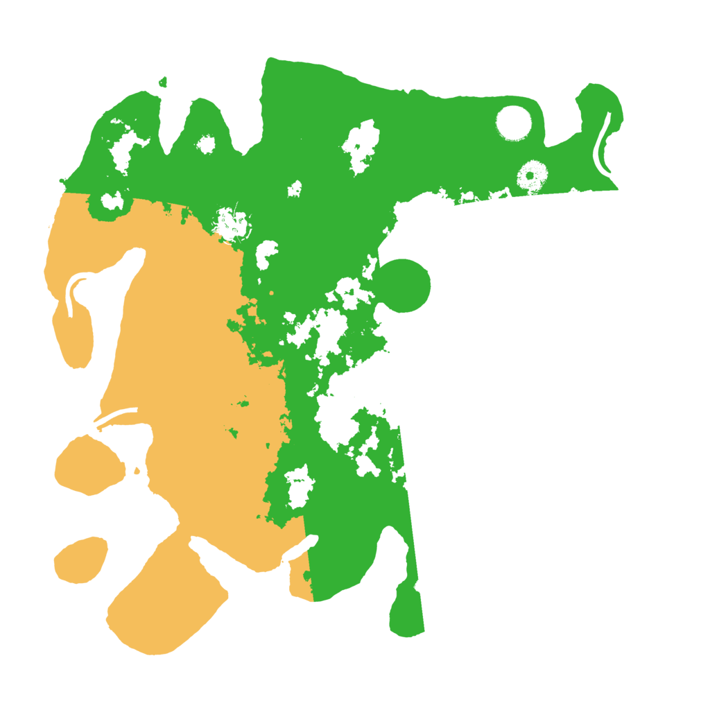 Biome Rust Map: Procedural Map, Size: 3550, Seed: 113717