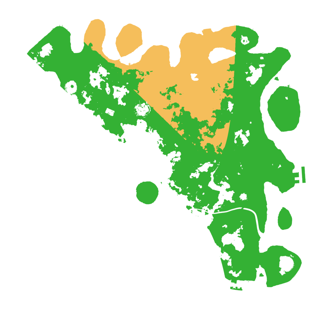 Biome Rust Map: Procedural Map, Size: 4000, Seed: 925627