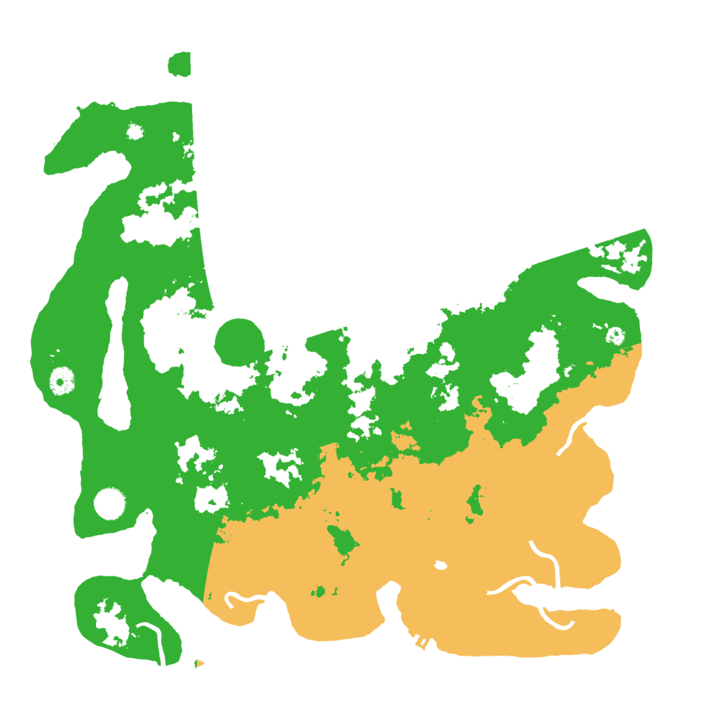 Biome Rust Map: Procedural Map, Size: 4000, Seed: 4976682