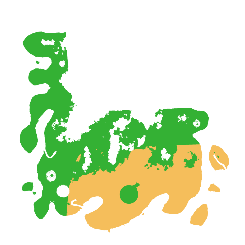 Biome Rust Map: Procedural Map, Size: 3500, Seed: 4234814