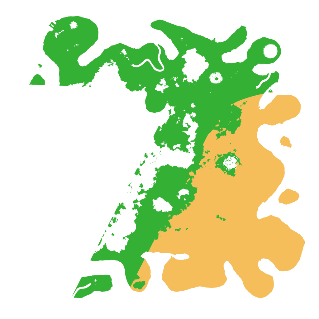Biome Rust Map: Procedural Map, Size: 4000, Seed: 2775868