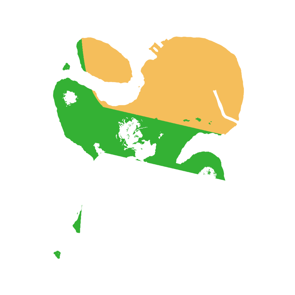 Biome Rust Map: Procedural Map, Size: 2000, Seed: 2082485106