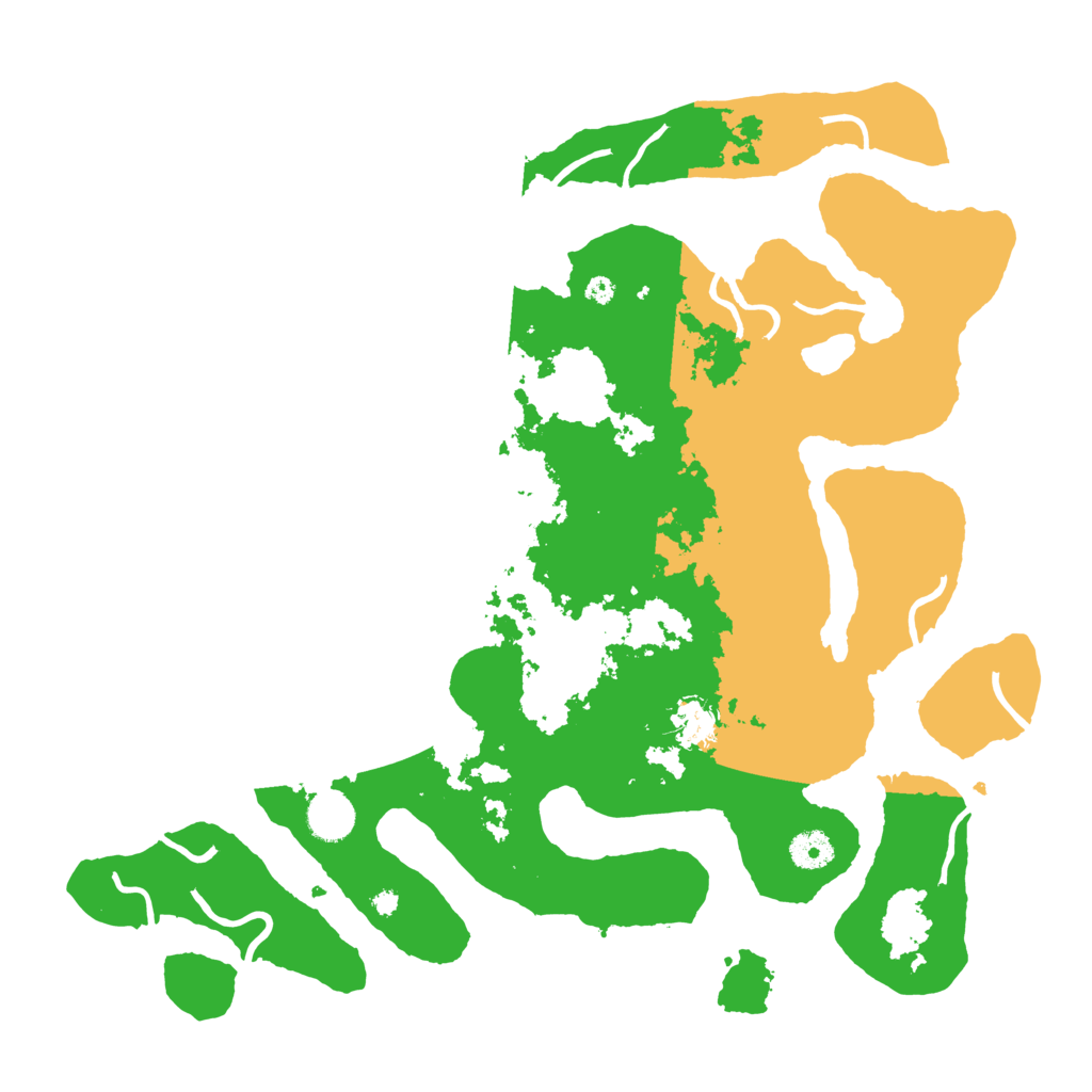 Biome Rust Map: Procedural Map, Size: 4000, Seed: 811488