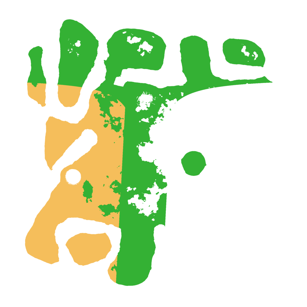 Biome Rust Map: Barren, Size: 3500, Seed: 4173652