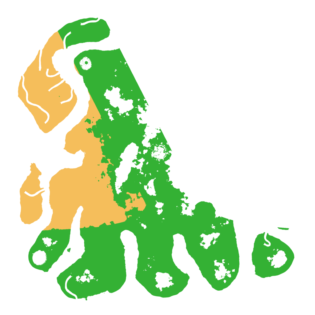 Biome Rust Map: Procedural Map, Size: 3950, Seed: 1552827779