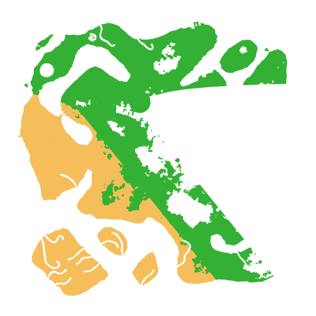 Biome Rust Map: Procedural Map, Size: 4000, Seed: 570079