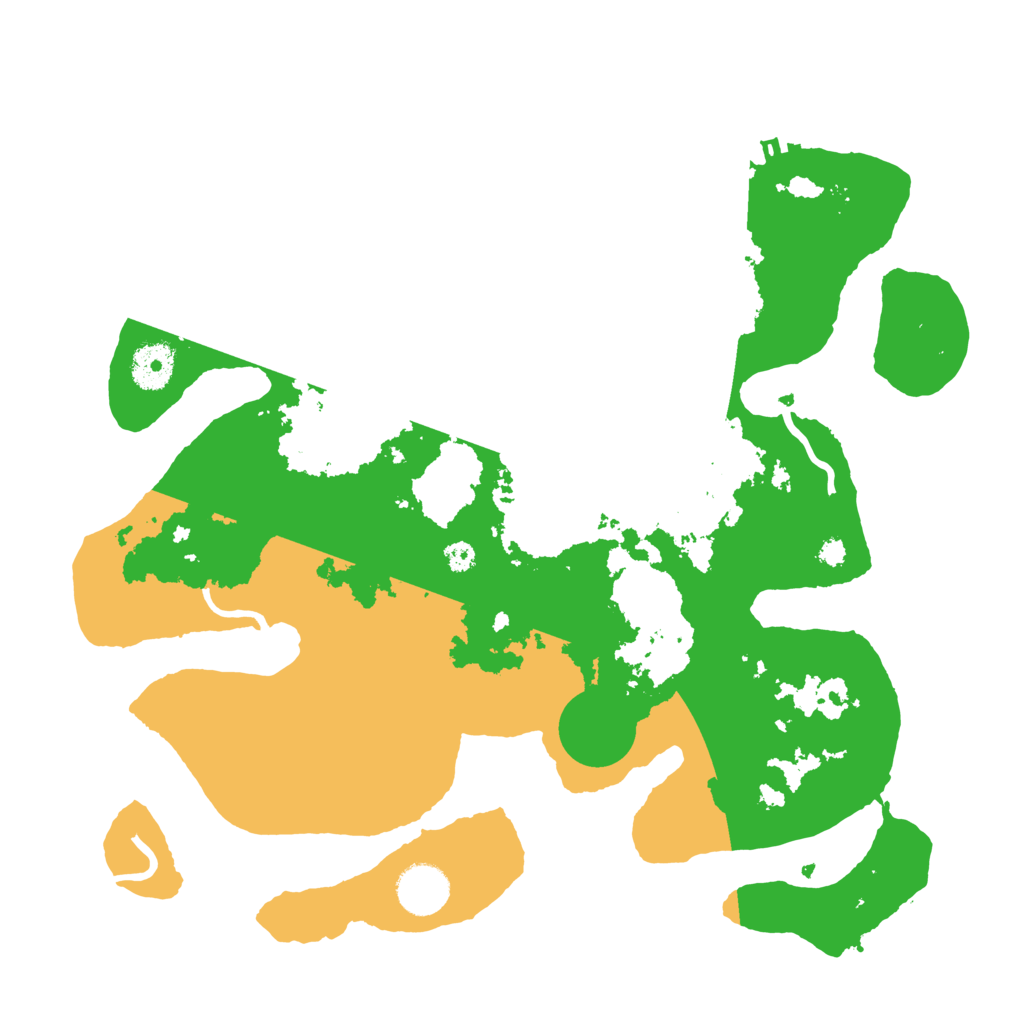 Biome Rust Map: Procedural Map, Size: 3500, Seed: 1790082