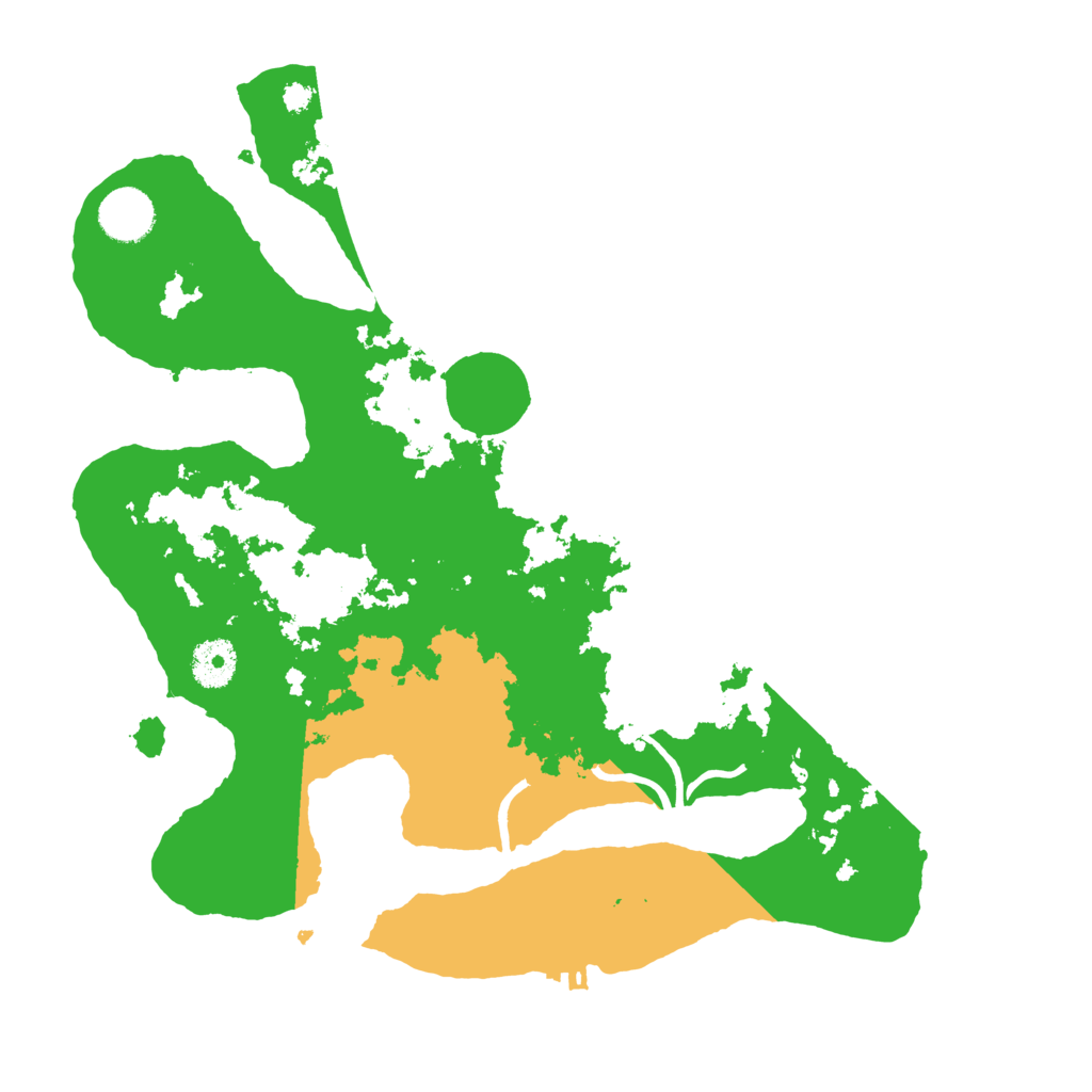 Biome Rust Map: Procedural Map, Size: 3500, Seed: 5765919