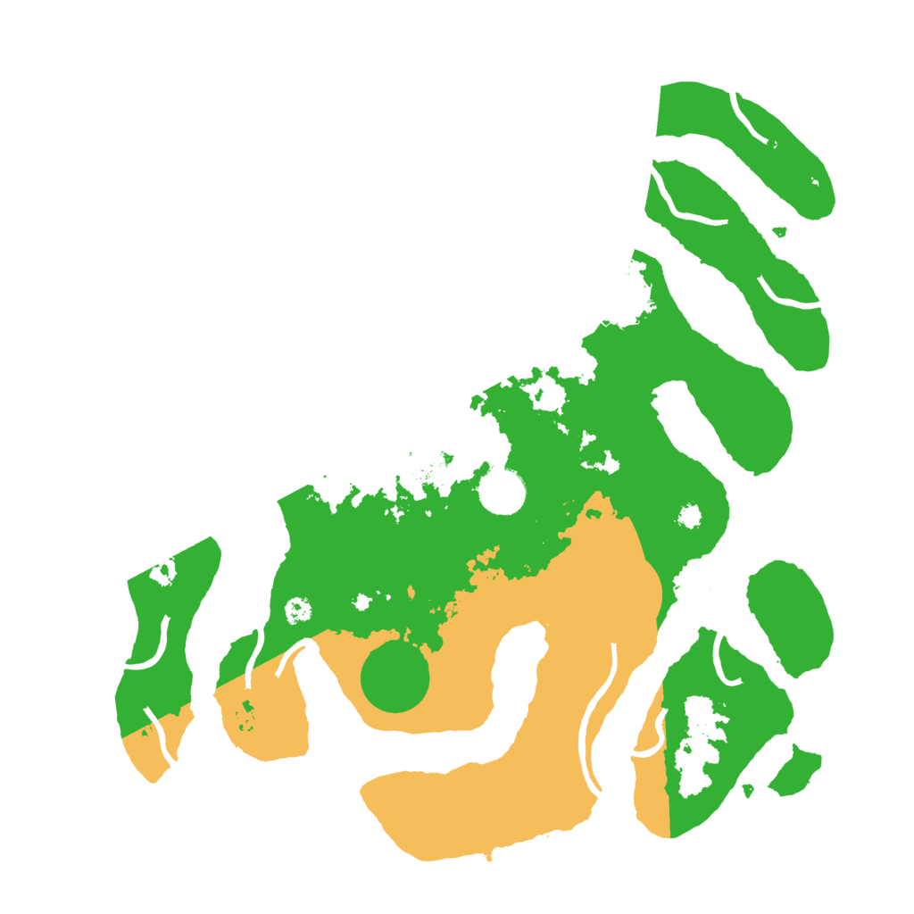 Biome Rust Map: Procedural Map, Size: 3500, Seed: 5289035