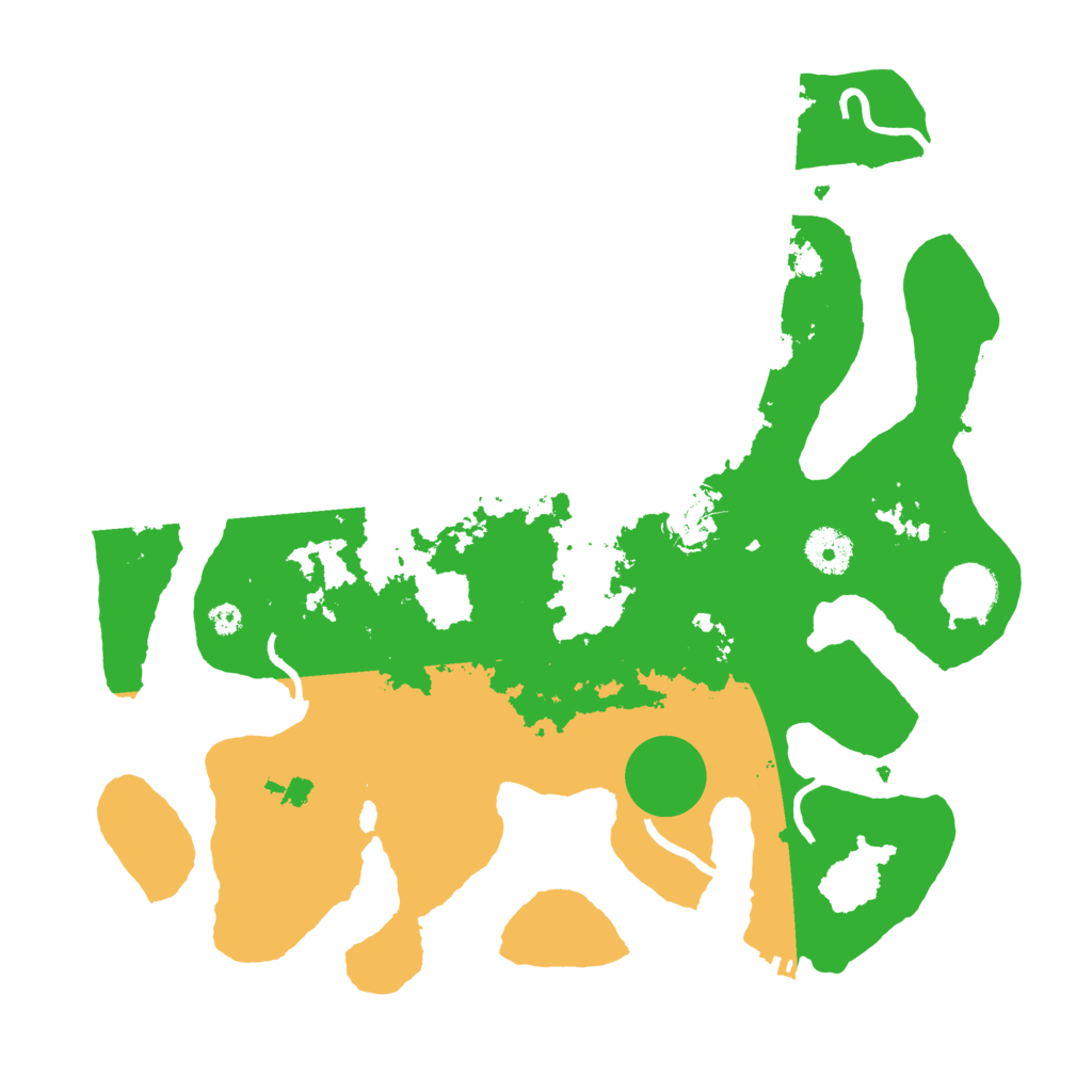 Biome Rust Map: Procedural Map, Size: 3550, Seed: 566550