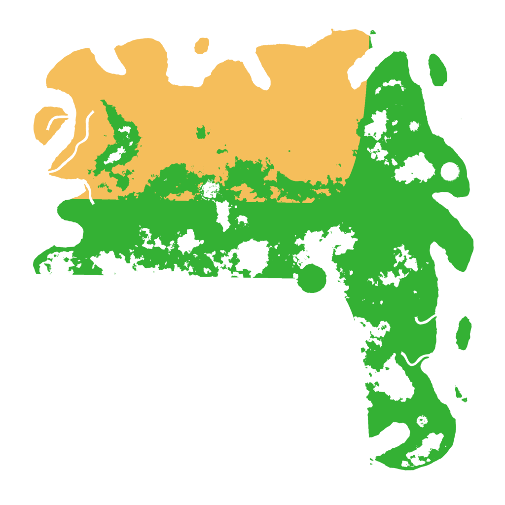 Biome Rust Map: Procedural Map, Size: 4800, Seed: 20479544