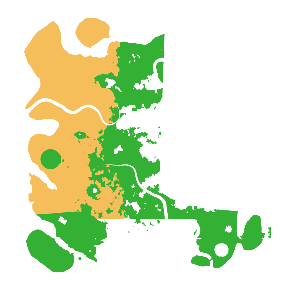 Biome Rust Map: Procedural Map, Size: 3850, Seed: 248894641