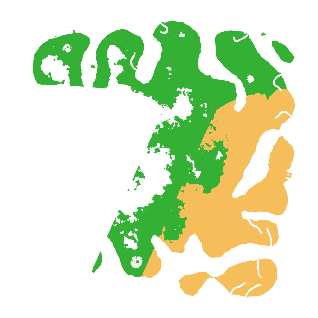 Biome Rust Map: Procedural Map, Size: 4000, Seed: 1622713