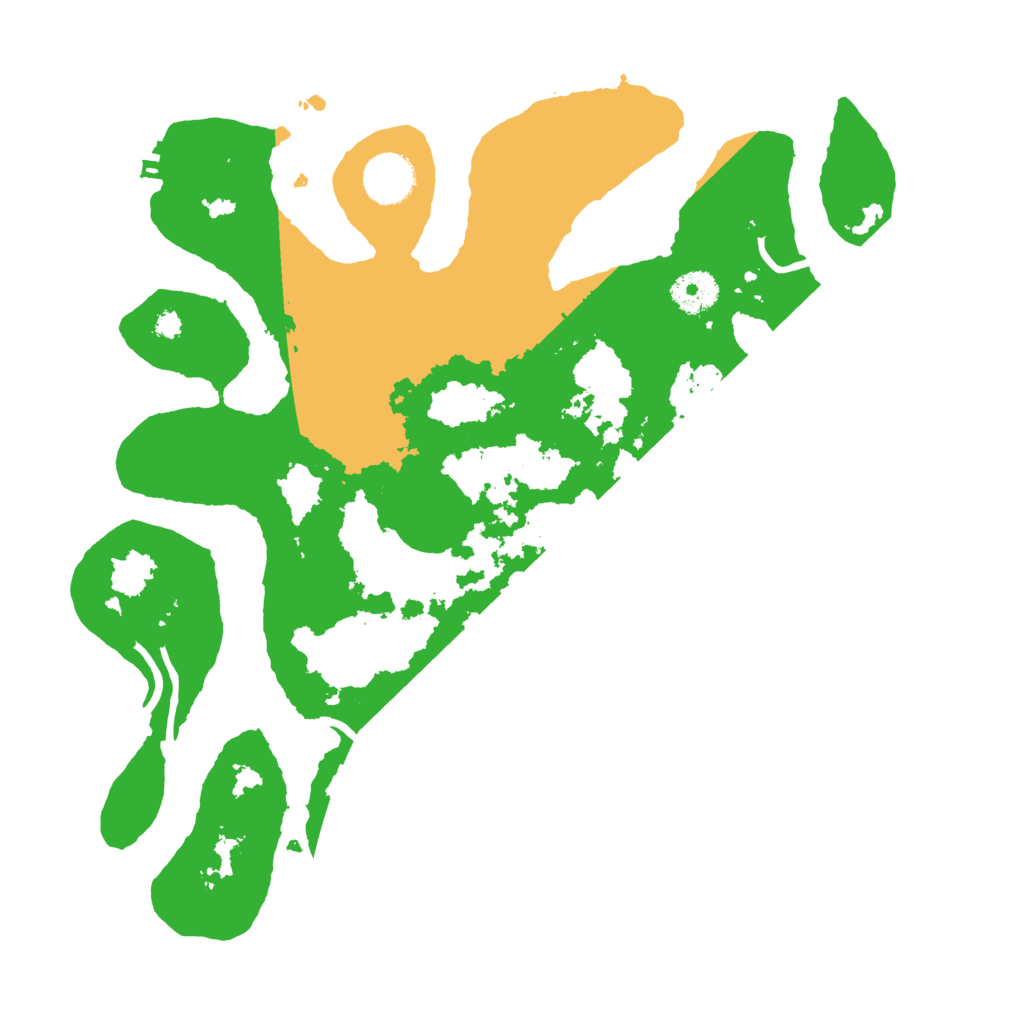 Biome Rust Map: Procedural Map, Size: 3500, Seed: 3169244