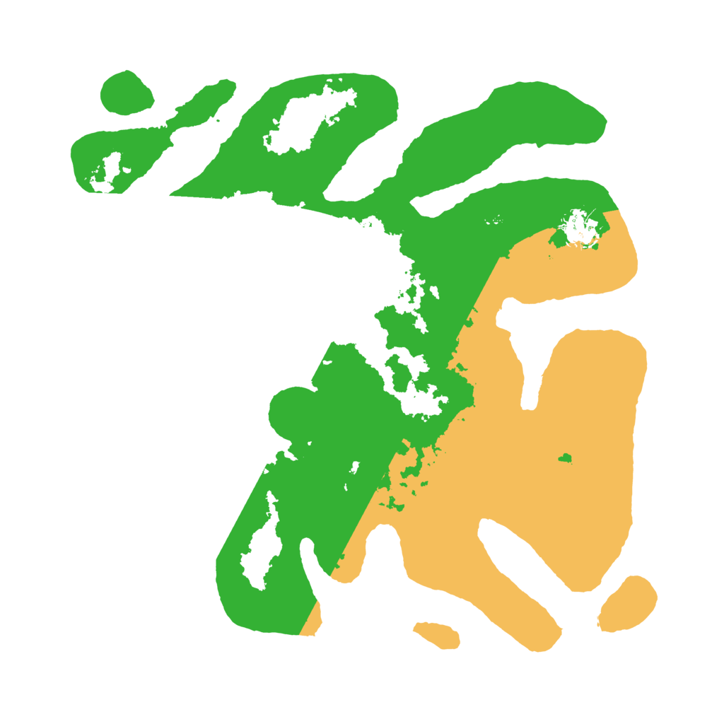 Biome Rust Map: Barren, Size: 3500, Seed: 3109953