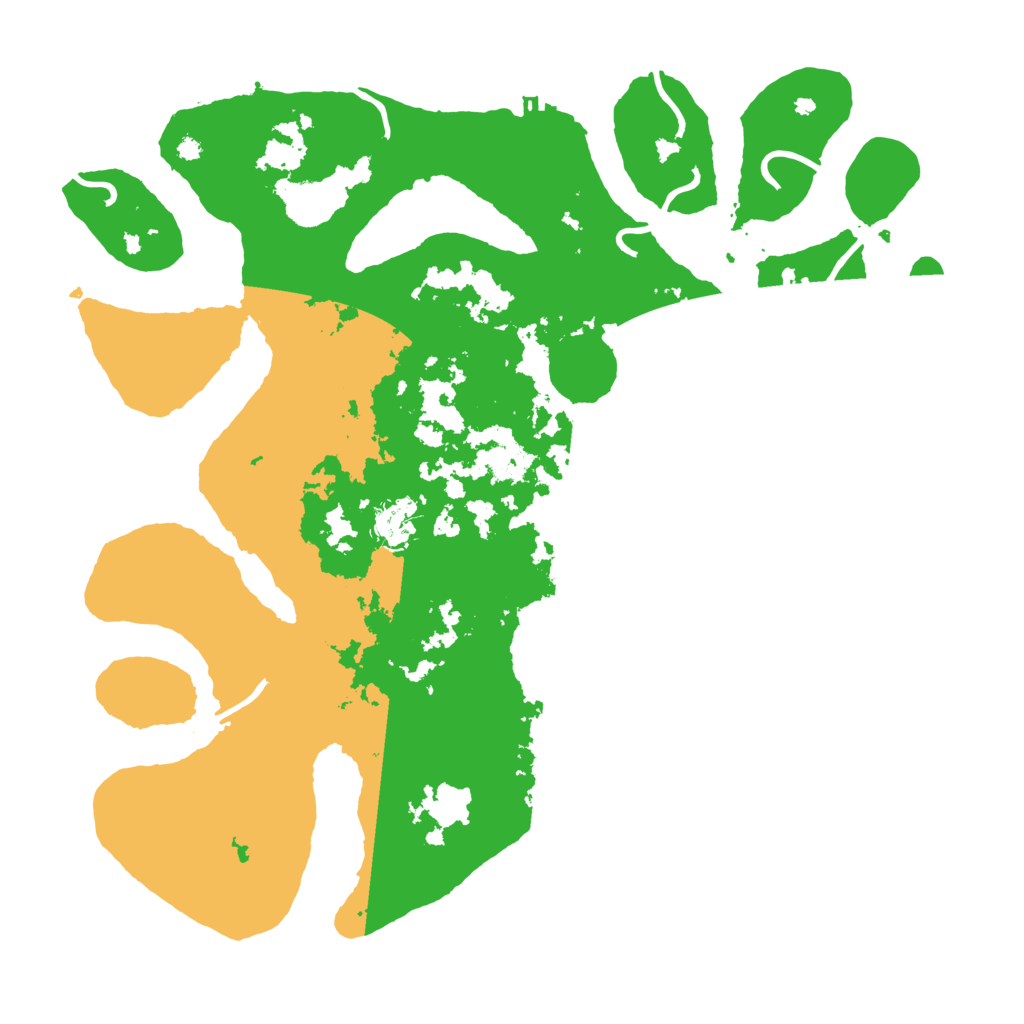 Biome Rust Map: Procedural Map, Size: 4000, Seed: 1786552