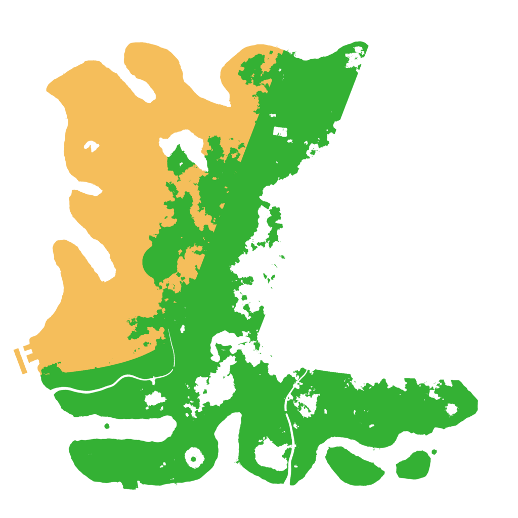 Biome Rust Map: Procedural Map, Size: 4000, Seed: 1780885338