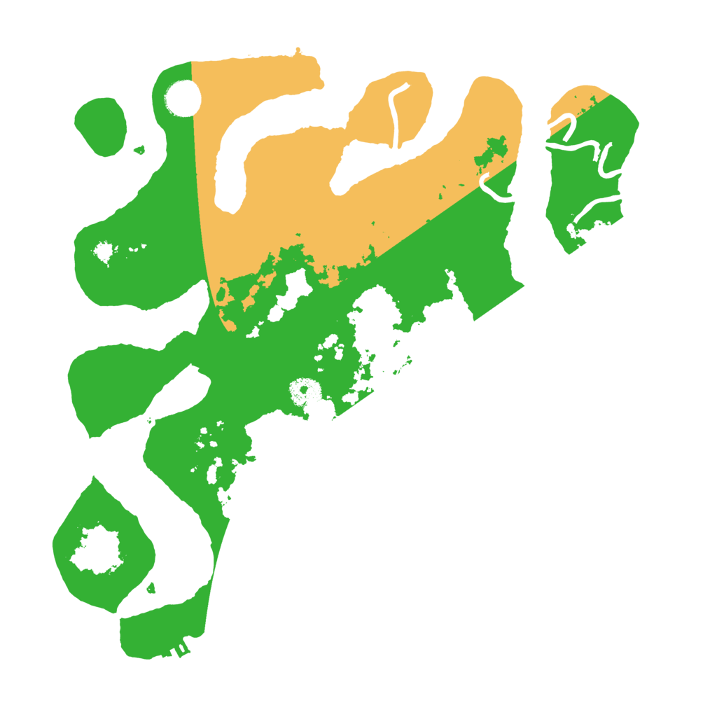 Biome Rust Map: Procedural Map, Size: 3500, Seed: 6371841