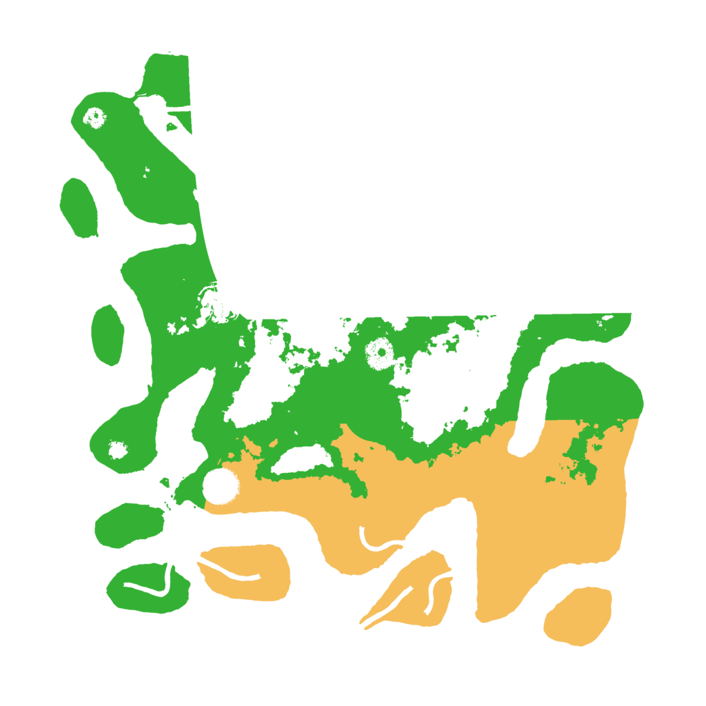 Biome Rust Map: Procedural Map, Size: 3500, Seed: 5364033