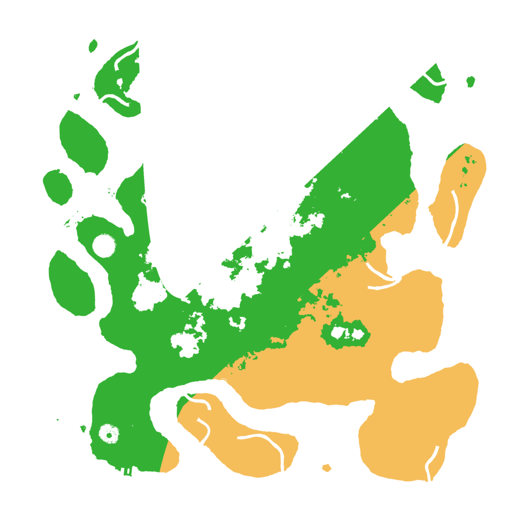 Biome Rust Map: Procedural Map, Size: 4000, Seed: 3698328