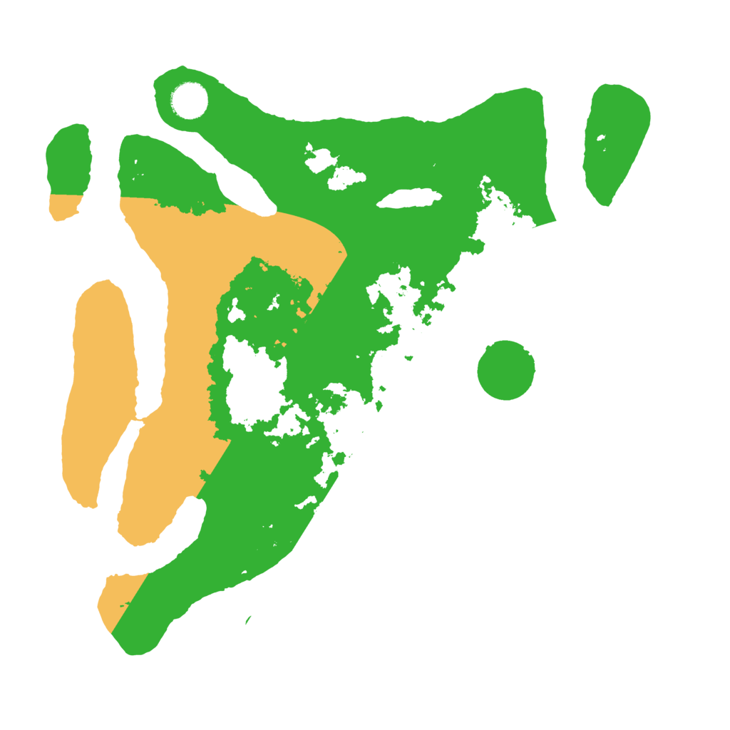 Biome Rust Map: Barren, Size: 3500, Seed: 2484010